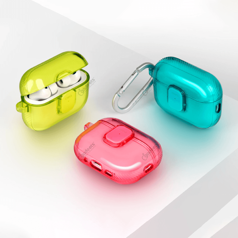 UNIQ Glase Pro Ultra-Clear Snap Closure Case for Airpods Pro 3