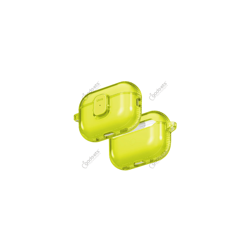 UNIQ Glase Pro Ultra-Clear Snap Closure Case for Airpods Pro 3
