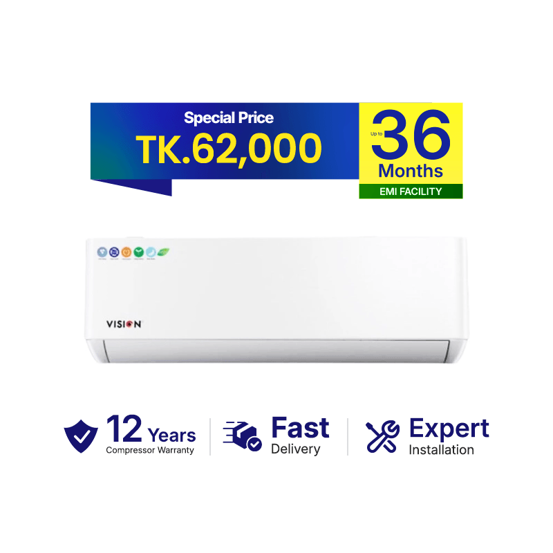 Vision VSN-24K-INV32 4D Ultra Split Inverter Air Conditioner - 2 Ton