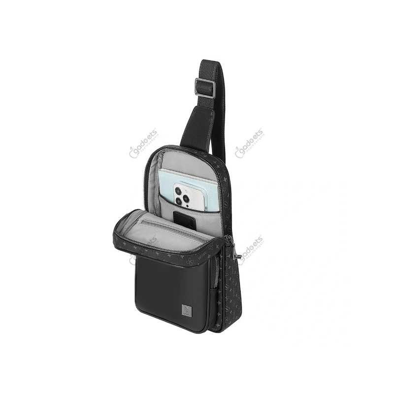 WIWU Master Anti-Theft Fingerprint Lock Cross body Bag