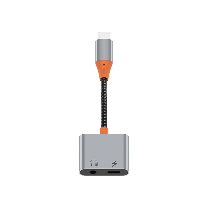 WiWU LT10 Type-C to Type-C & 3.5mm Audio Adapter