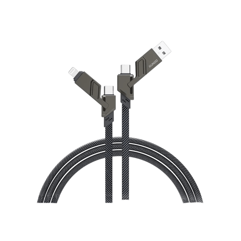 XUNDD XDDC-027 4 in 1 QC 3.0 Fast Charging Cable