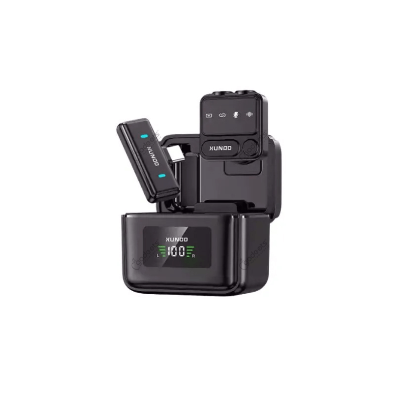 Xundd X57 Mini Wireless Lavalier 1 Transmitters & 1 Receiver Microphone