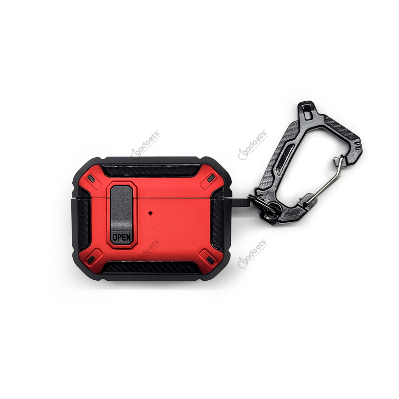 Carbon Mecha Protective Case for Airpods Pro 3