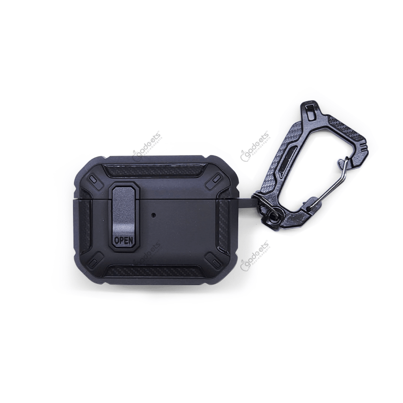 Carbon Mecha Protective Case for Airpods Pro 3