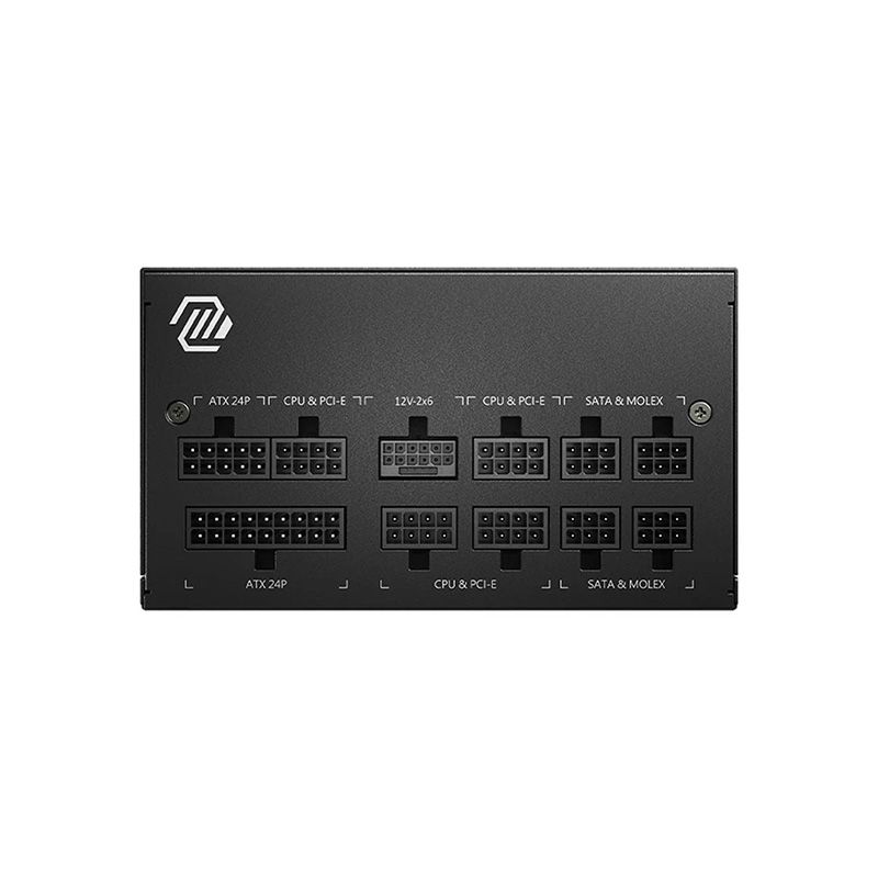 MSI MAG A850GL PCIE5 850W 80 Plus Gold Full Modular Power Supply