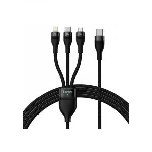 Baseus Flash Series One for Three Fast Charging Cable Type-C to M+L+C 100W