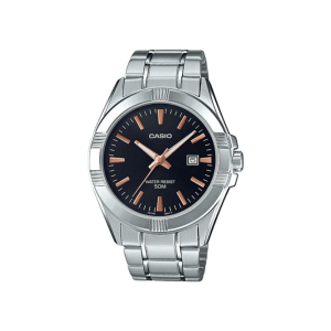 Casio Enticer MTP 1308D-1A2VDF Date Chain Men's Watch