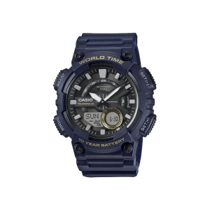 Casio Youth Dual Time AEQ-110W-2AVDF Resin Belt Men’s Watch