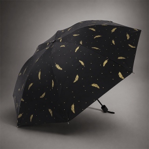 Fresh Bronzing Feather Anti-UV Umbrella