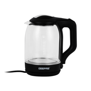Geepas GK9901 Glass Body Electric Kettle - 1.8L