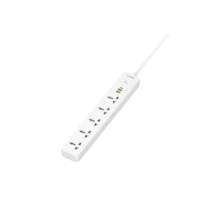 LDNIO SC5319 5 AC with 3 USB Multi Socket Extension Lead