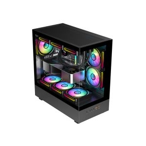 PC Power Horizon X2 6 ARGB Mid Tower Gaming Casing