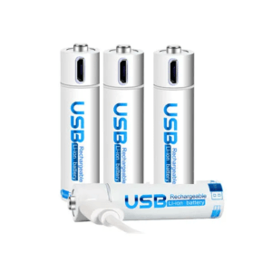 USB Rechargeable AA Type-C Batteries-4pcs