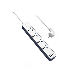 WiWU Wi-S007 PS422 20W GaN 8 in 1 Compact Charging Power Strip