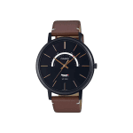 Casio Enticer MTP-B105BL-1AV Analog Leather Strap Men's Watch