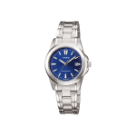 Casio Standard LTP‑1215A‑2A2DF Analog Stainless Steel Women’s Watch