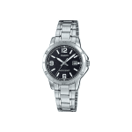 Casio Standard LTP-V004D-1B2UDF Analog Stainless Steel Women's Watch