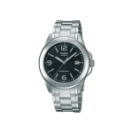Casio Standard MTP-1215A-1A Date Stainless Steel Men's Watch