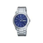 Casio Standard MTP-1239D-2ADF Day Date Stainless Steel Men's Watch