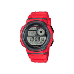 Casio Youth World Time AE-1000W-4AVDF Digital Resin Belt Men’s Watch