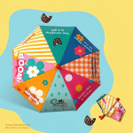Children Dual Use Folding Umbrella