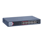 Hikvision DS-3E1318P-EI/M 16 Port Fast Ethernet Smart POE Switch