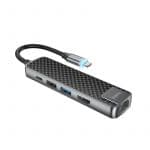 Hoco HB23 5 in 1 USB-C Multimedia Adapter