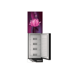 Minister M-306 EL Purple Lotus Refrigerator - 306L
