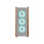 PC Power Wood Mesh E-ATX Mid Tower Gaming Casing