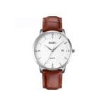 SKMEI 1801 Leather Band Men’s Watch