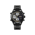 SKMEI 1975 Digital Analog Stainless Steel Strap Men’s Watch