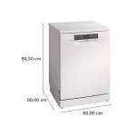 BOSCH SMS6HMW76M Series 6 Free Standing Dishwasher