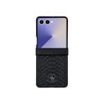 Santa Barbara Knight Series Leather Protective Case for Galaxy Z Flip 7