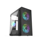 T-WOLF NEOPLUS X3 ARGB Gaming Casing with 200W Power Supply