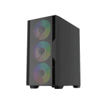 T-Wolf Phantom X4 RGB M-ATX Mid Tower Gaming Case With 200W PSU