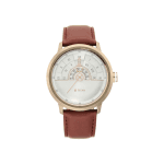Titan Grandmaster NT1828QL02 Quartz Analog Leather Strap Men’s Watch