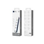 WiWU Wi-S007 PS422 20W GaN 8 in 1 Compact Charging Power Strip